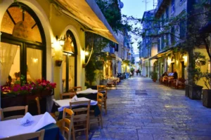 Gilford Street in Corfu Town